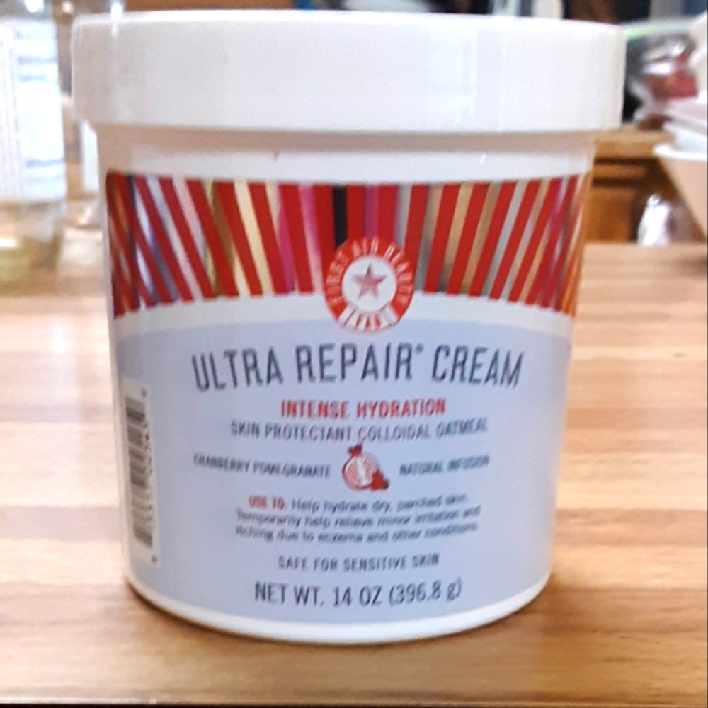 First Aid Beauty Ultra Repair Cream Cranberry Pomegranate 14 Oz New Sealed